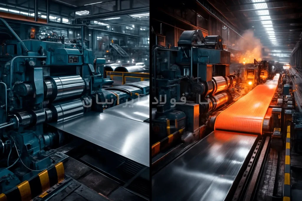 نورد گرم و نورد سرد