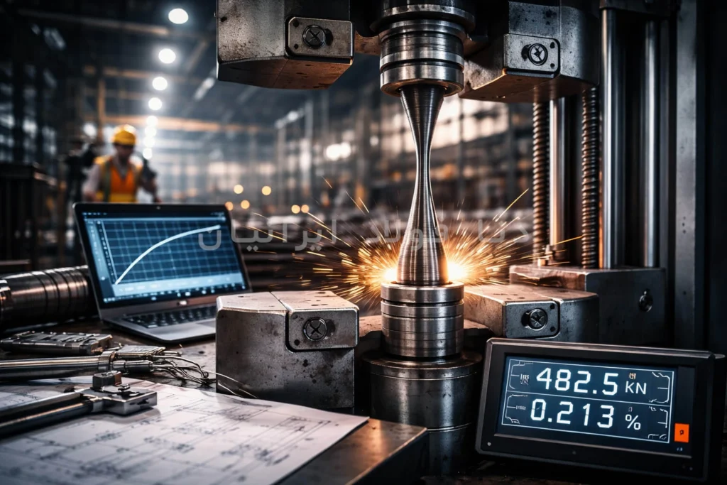 تنش تسلیم فولاد